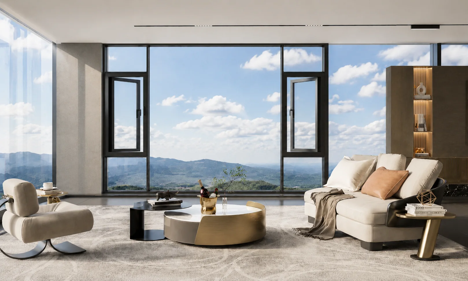 119 Casement Window architectural application, view 1