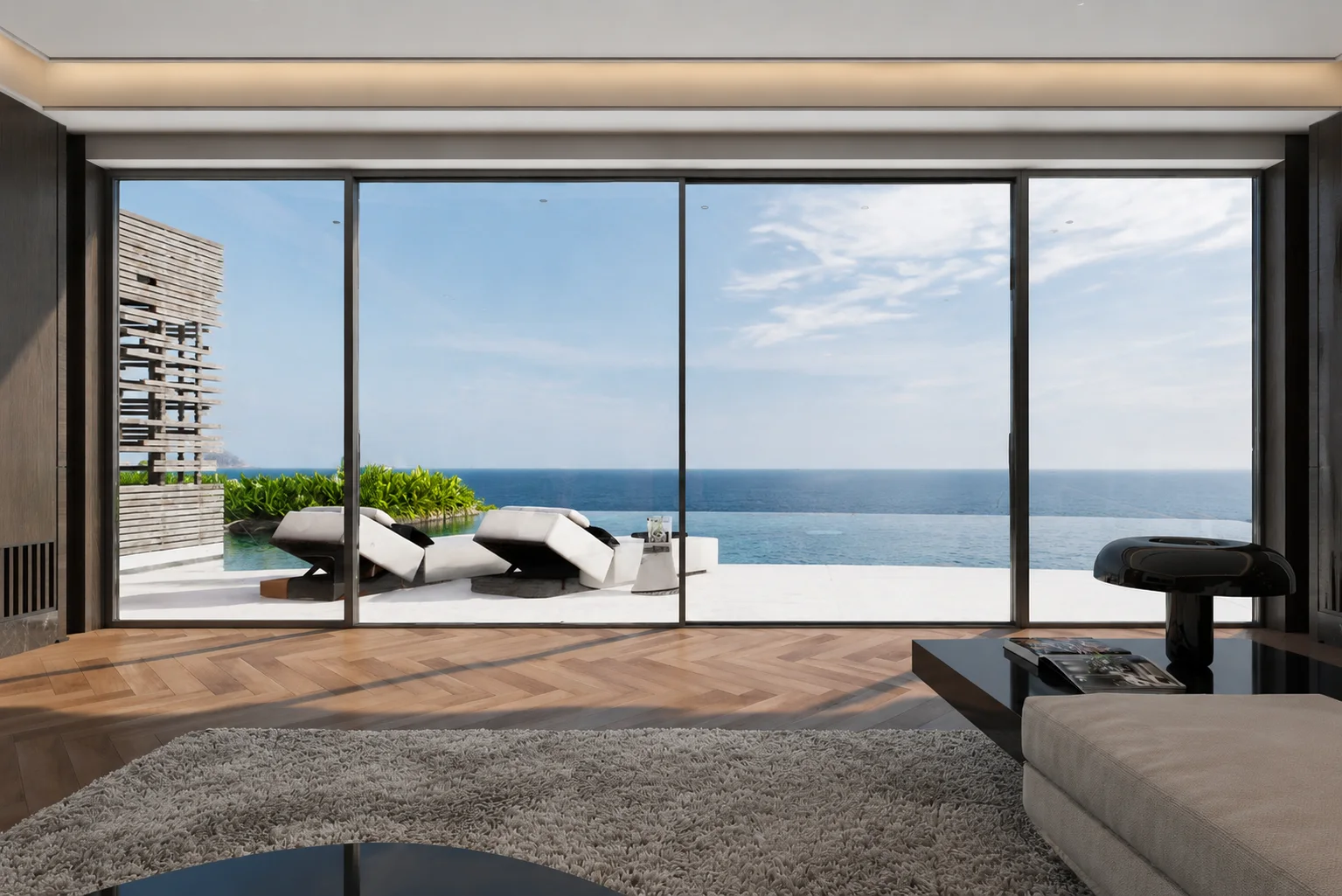138 Panoramic Sliding Door installed application, view 2