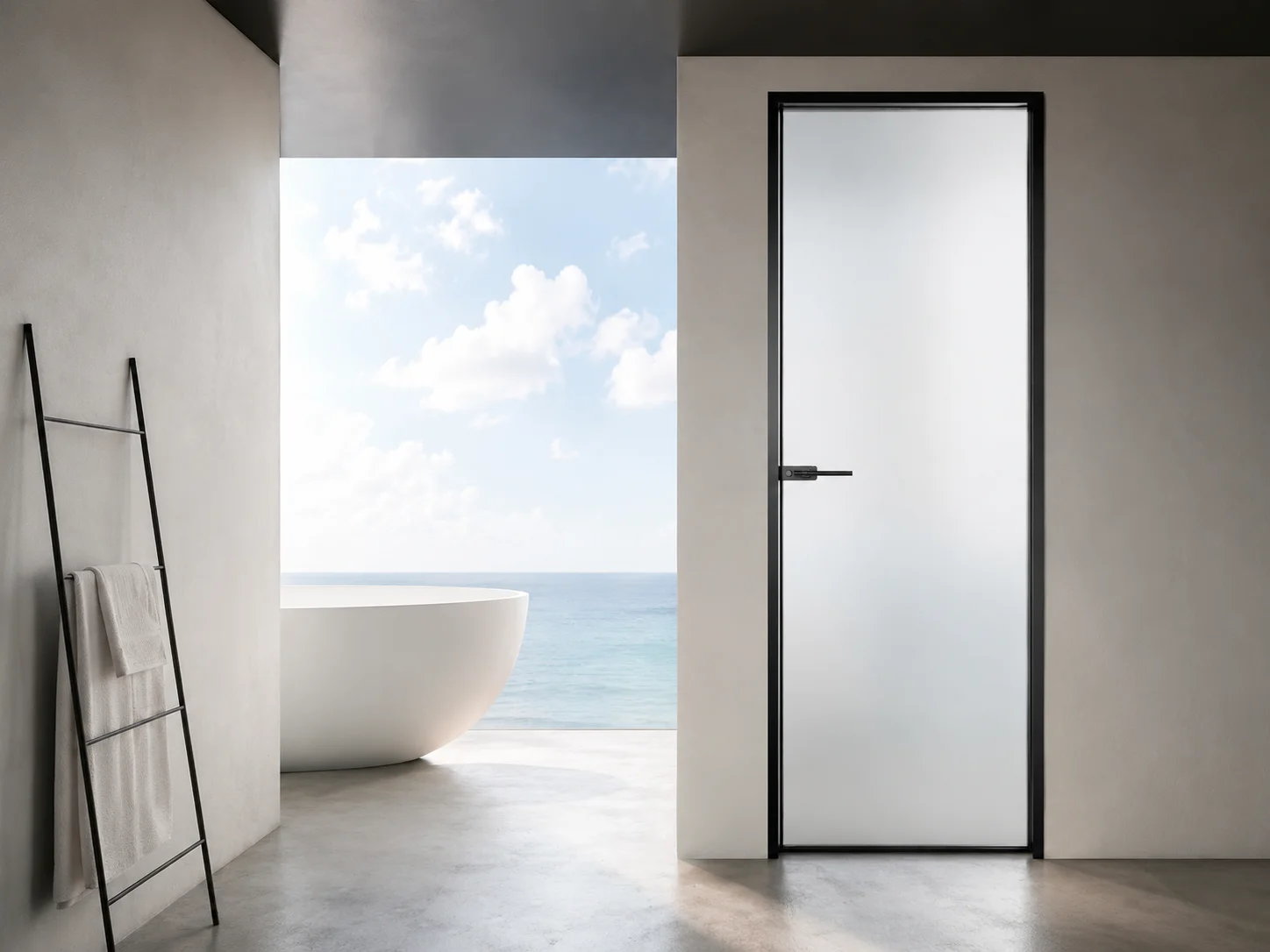 4012P Slimline Interior Door architectural application, view 1