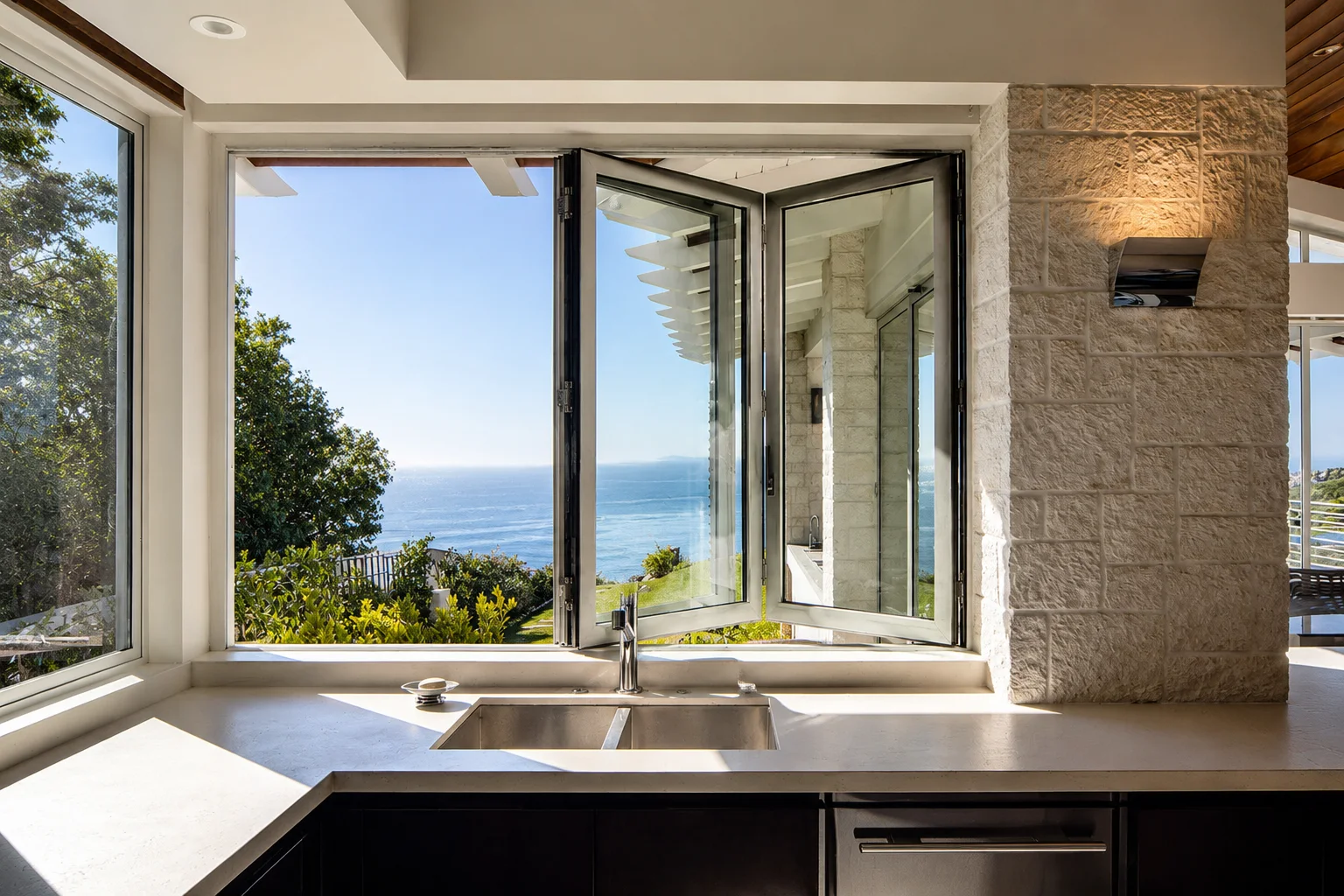 70 Folding Window architectural application, view 1