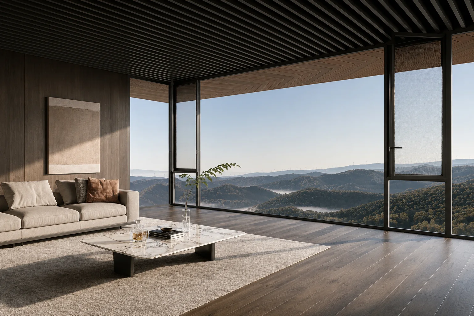 88 Double Inward Window architectural application, view 2