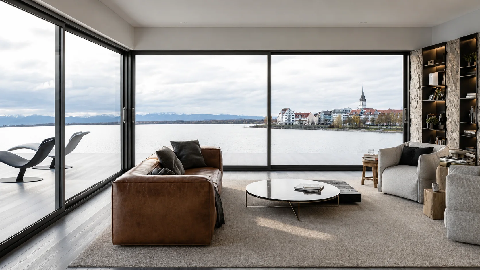 L6 Heavy-Duty Sliding Door architectural application, view 1